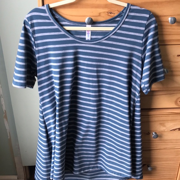 Lularoe Perfect Tee Striped - Picture 1 of 3
